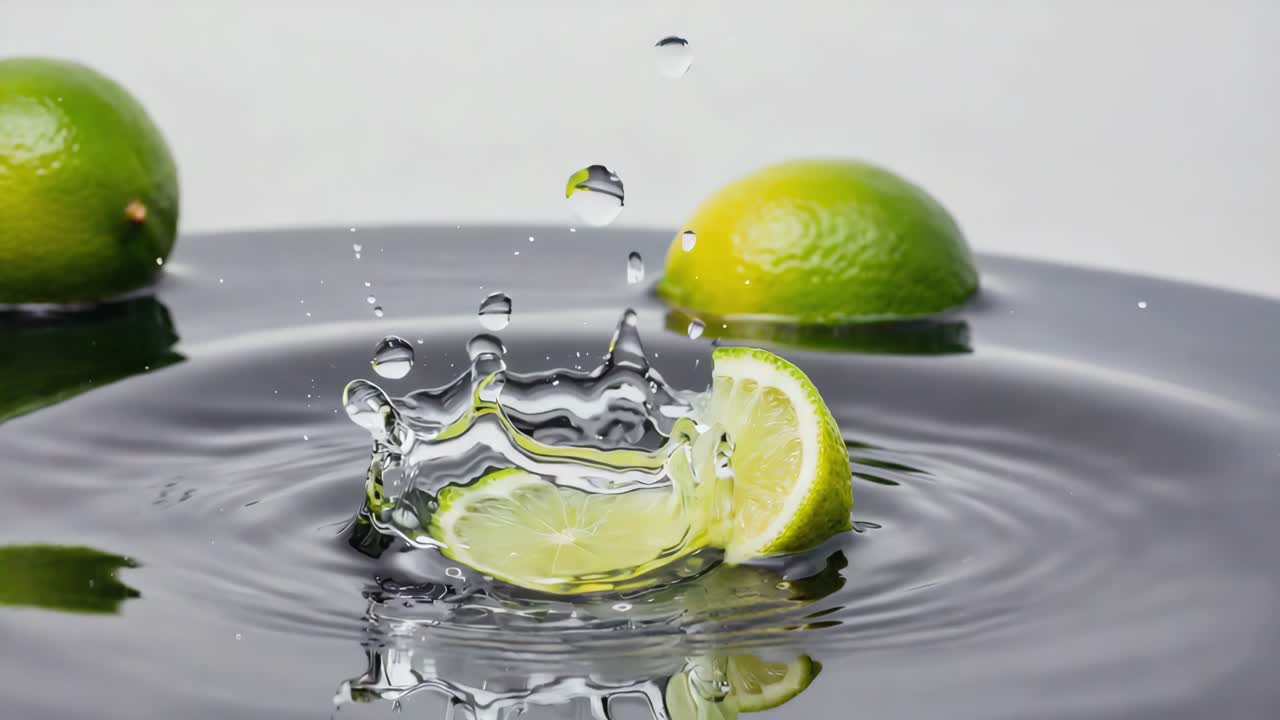Limes in Water