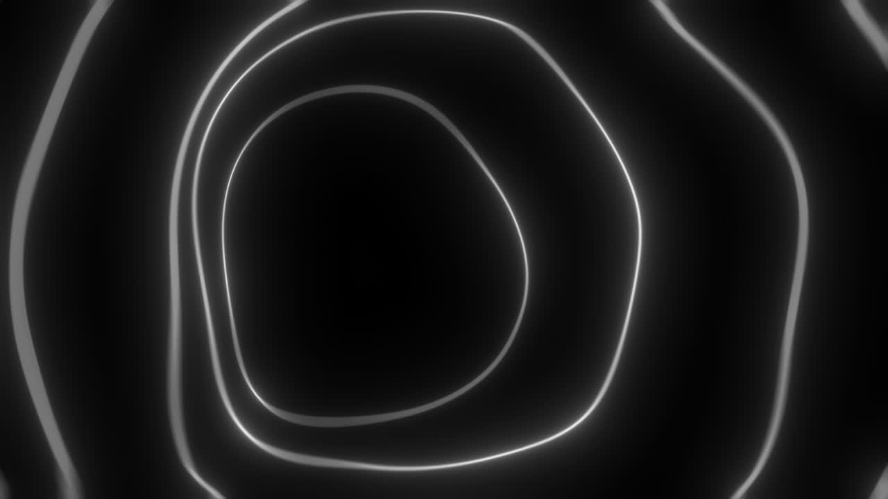 túnel de resplandor abstracto