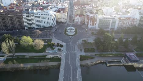 centro de la ciudad de león desde el aire