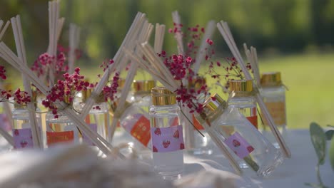strawberry scented reed diffusers for wedding or party
