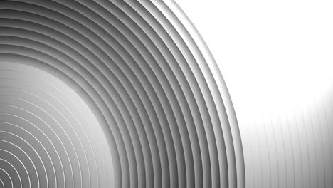 Animation-of-grey-circles-moving-on-seamless-loop