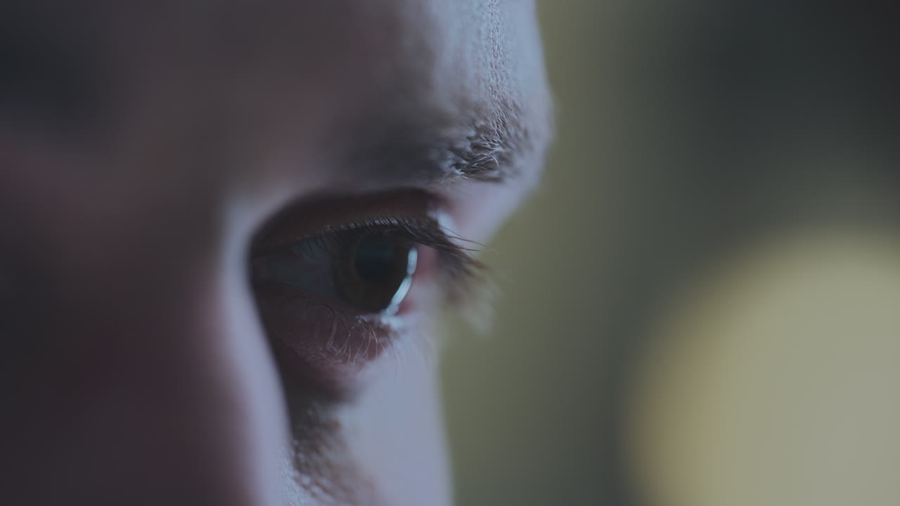 Close-up of a person's eye