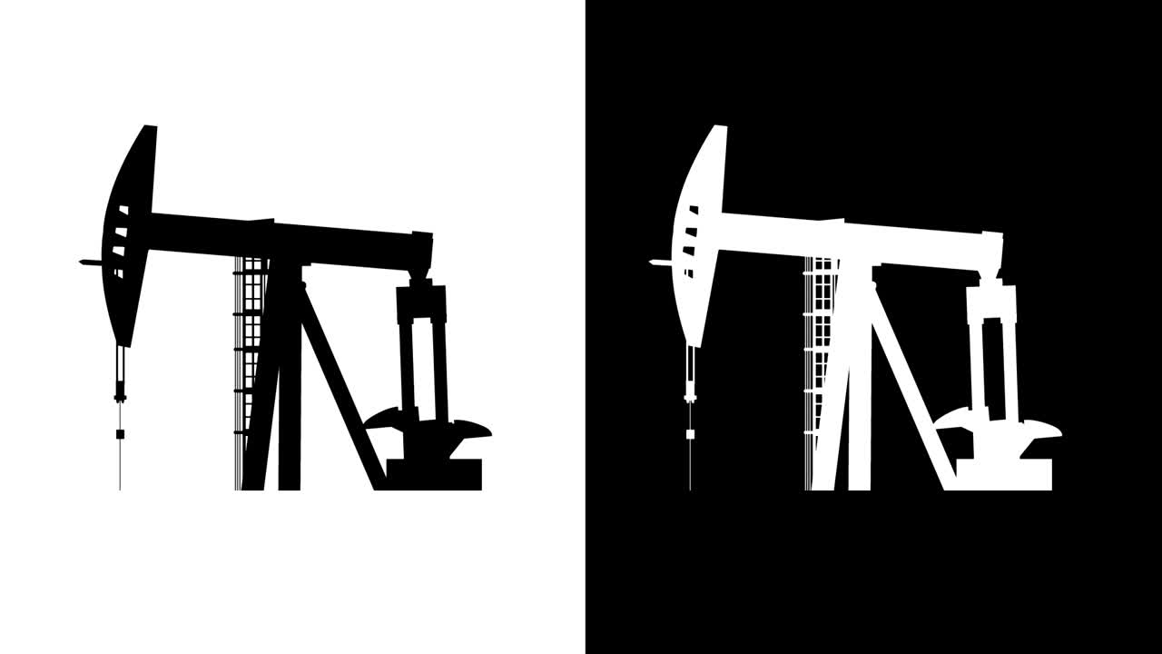 Oil derricks loop