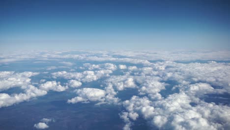 moving wide shot of clouds at daylight