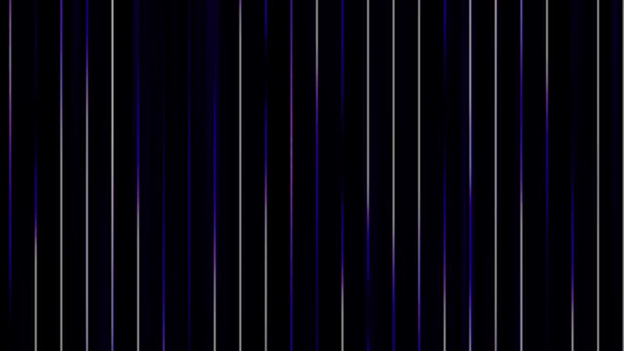 다채로운 네온 라인 스트립 배경, 추상 4k 애니메이션
