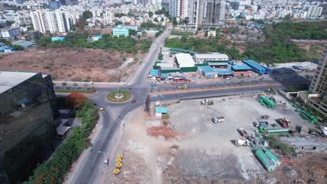 vistas aéreas de la india