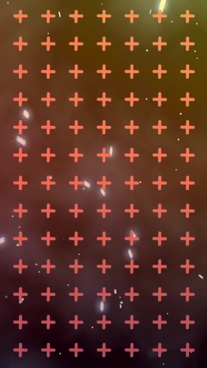 Animation in Violett mit einem Netzwerk aus violettem und orangefarbenem Licht.