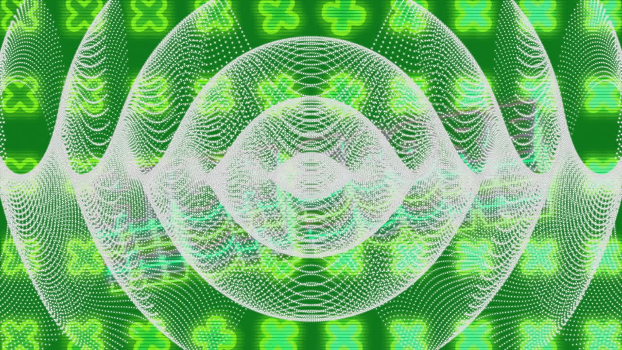 animación de texto de alta puntuación sobre formas