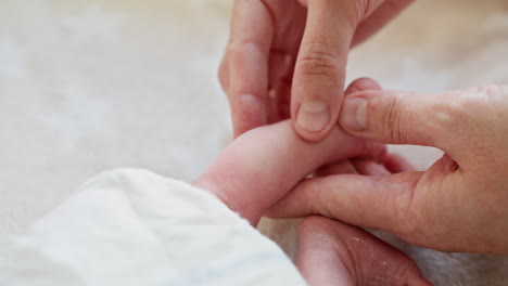 cuidado de los pies del bebé