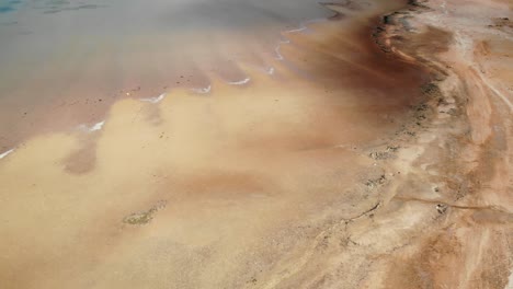 Breathtaking-aerial-shot-of-the-beautifully-coloured-sandy-lagoon-on-Socotra-Island-in-Yemen