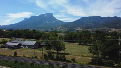 scenic mountain valley view