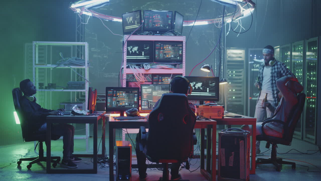 Cybersecurity Team in Action