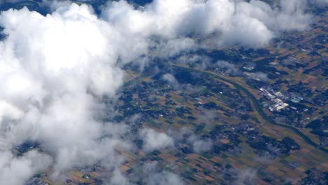 the aerial view in japan