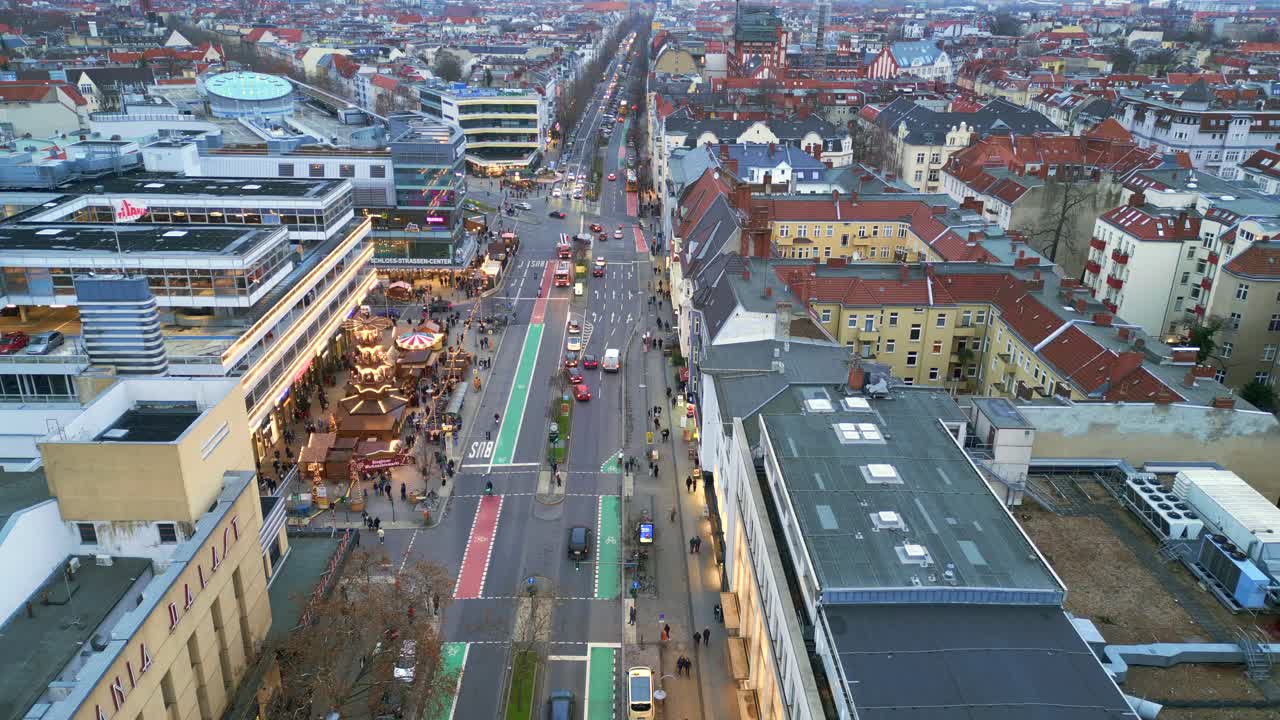 베를린 스테글리츠 크리스마스 마켓 겨울 독일