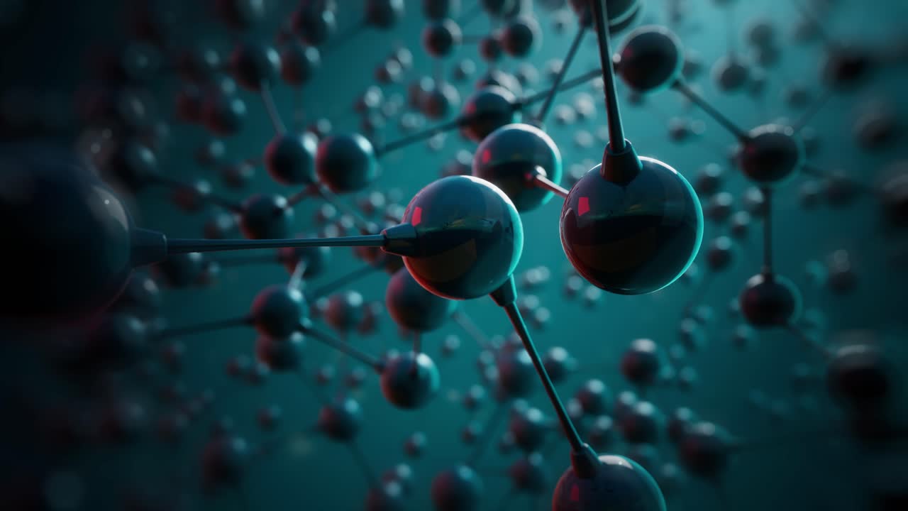 Bağlı Atomlar ve Bağlara Sahip Soyut Moleküler Yapı