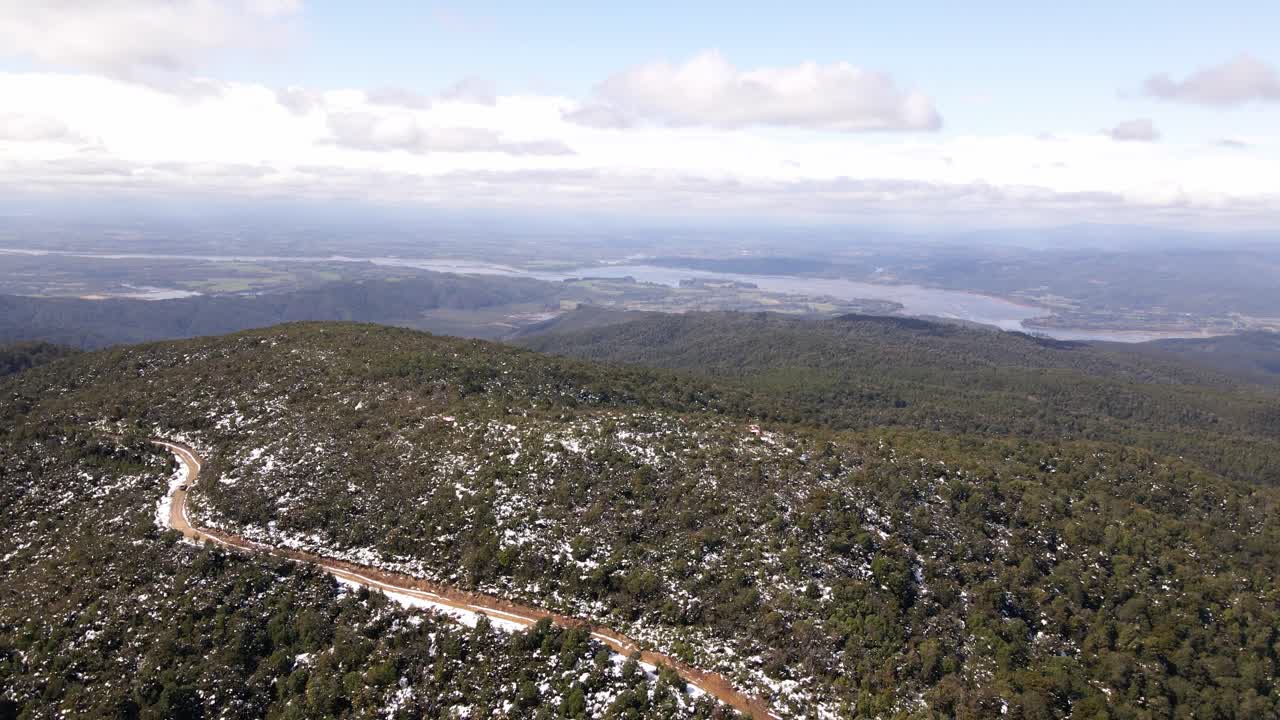 칠레의 온콜 공원 조감도, 넓은 자연 경관
