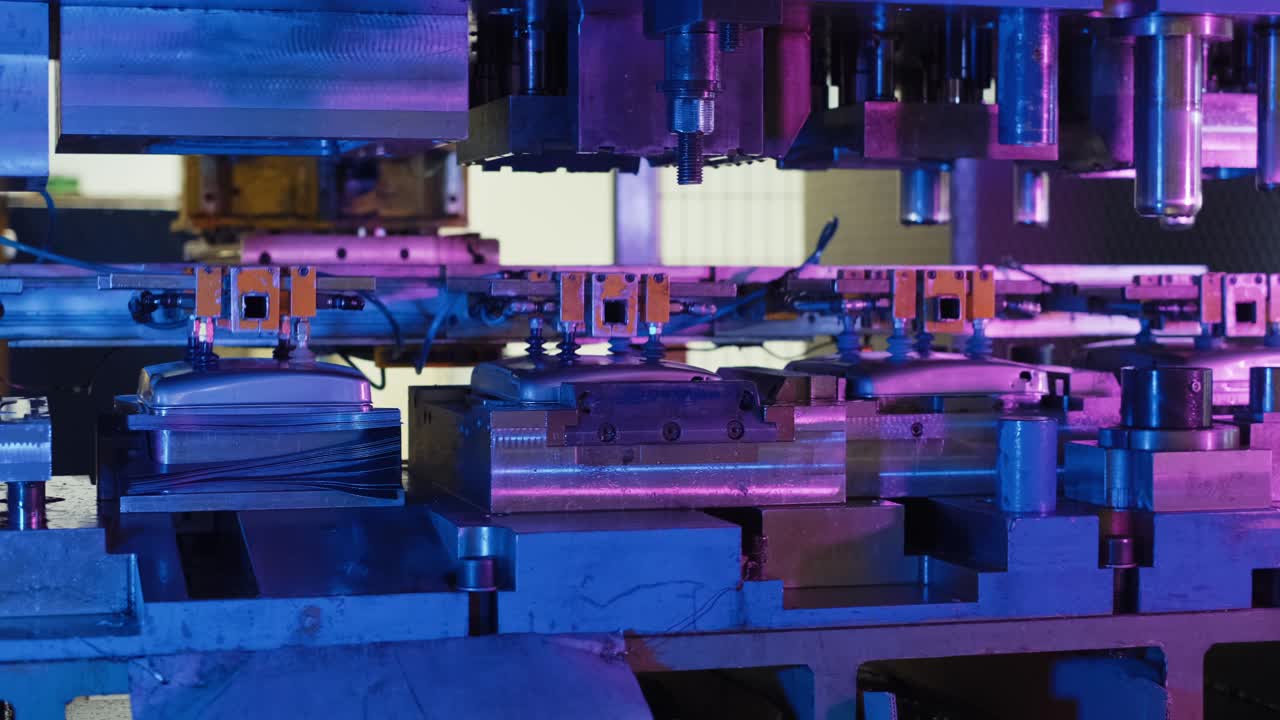 제조 공정에서 자동 유압 프레스 스탬핑 기계 및 프레스 몰드 보울 금속