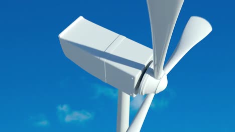 animation of wind turbine