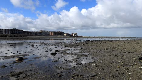 Playa-De-La-Bahía-De-Morecambe-Y-Nubes-2