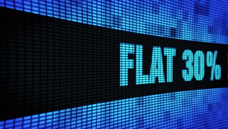 30% off flash sale on led screen display