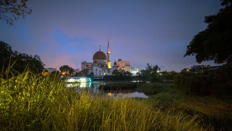 the klang royal town mosque time-lapse