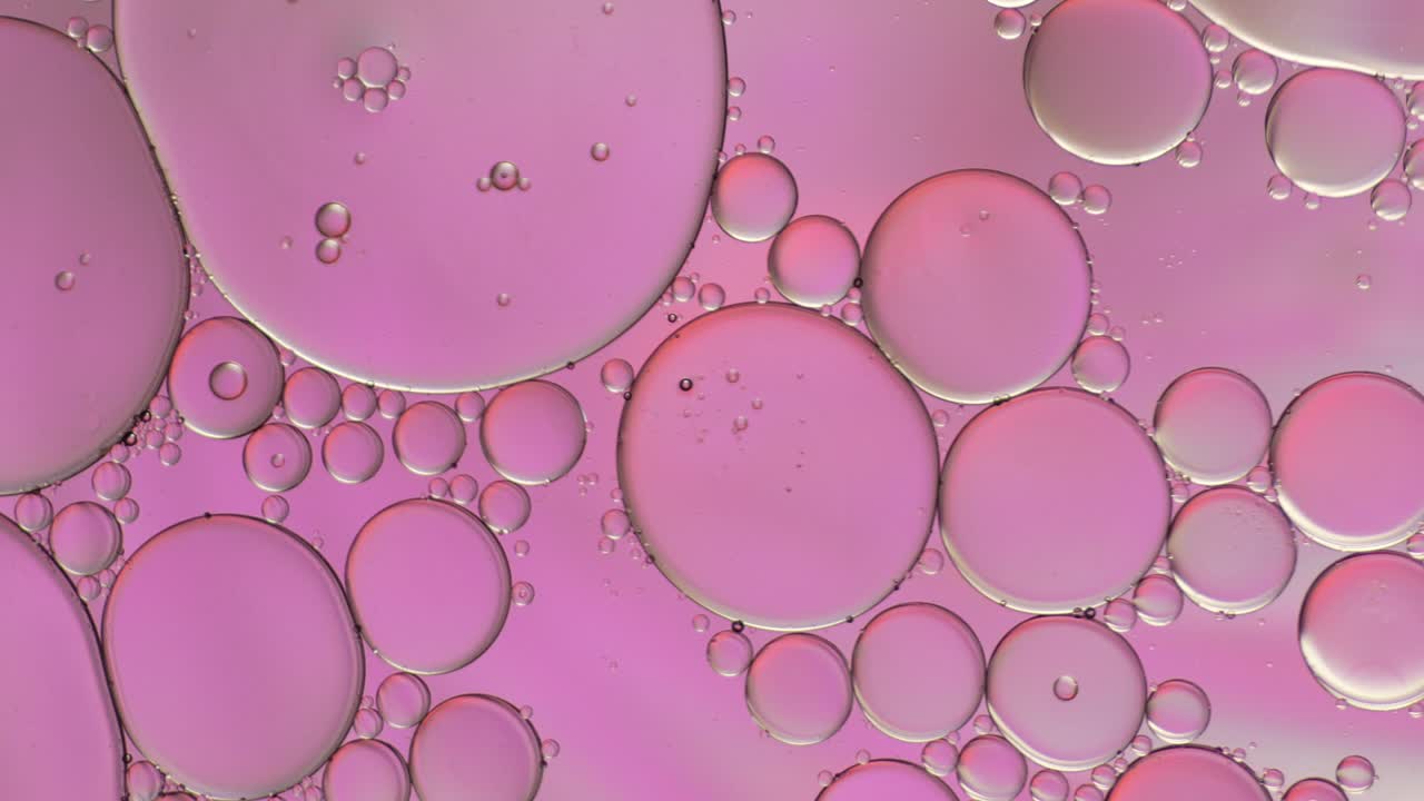 Colorful artistic of oil drop floating on the water. Abstract bubble backgrou