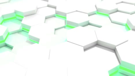 4k abstract tech cuadrícula de panal de miel.
