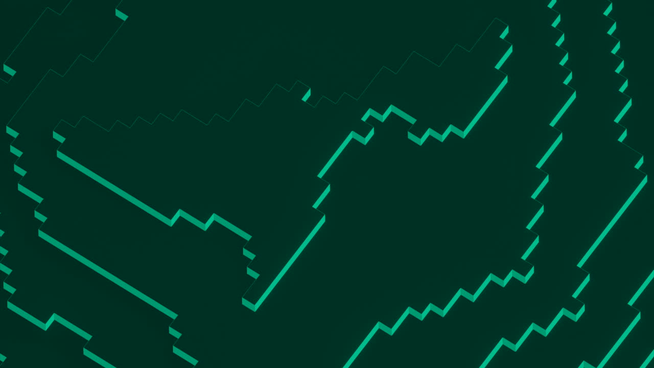 Sfondo astratto geometrico in pixel art