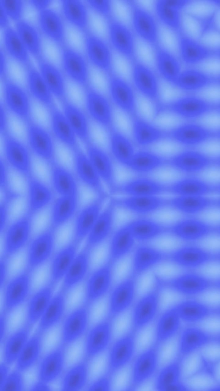 Abstract Blue Wavy Pulsating Pattern Seamless Loop