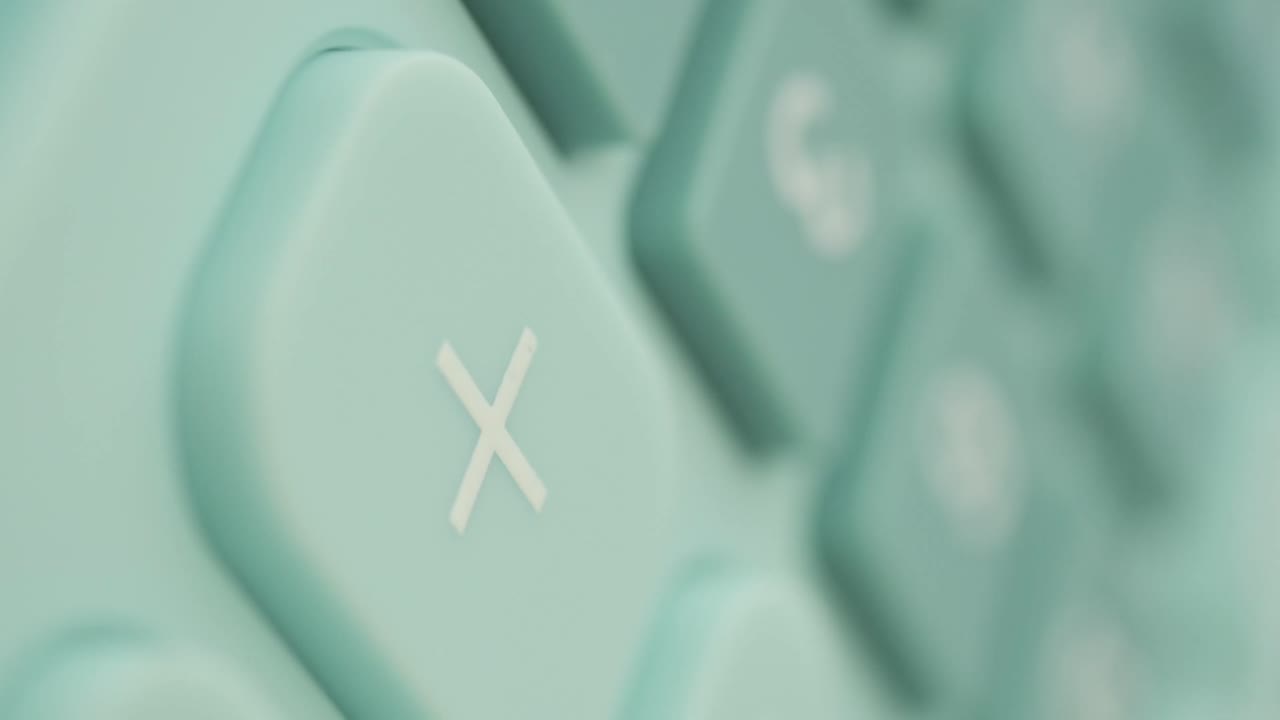 Close-up of calculator buttons