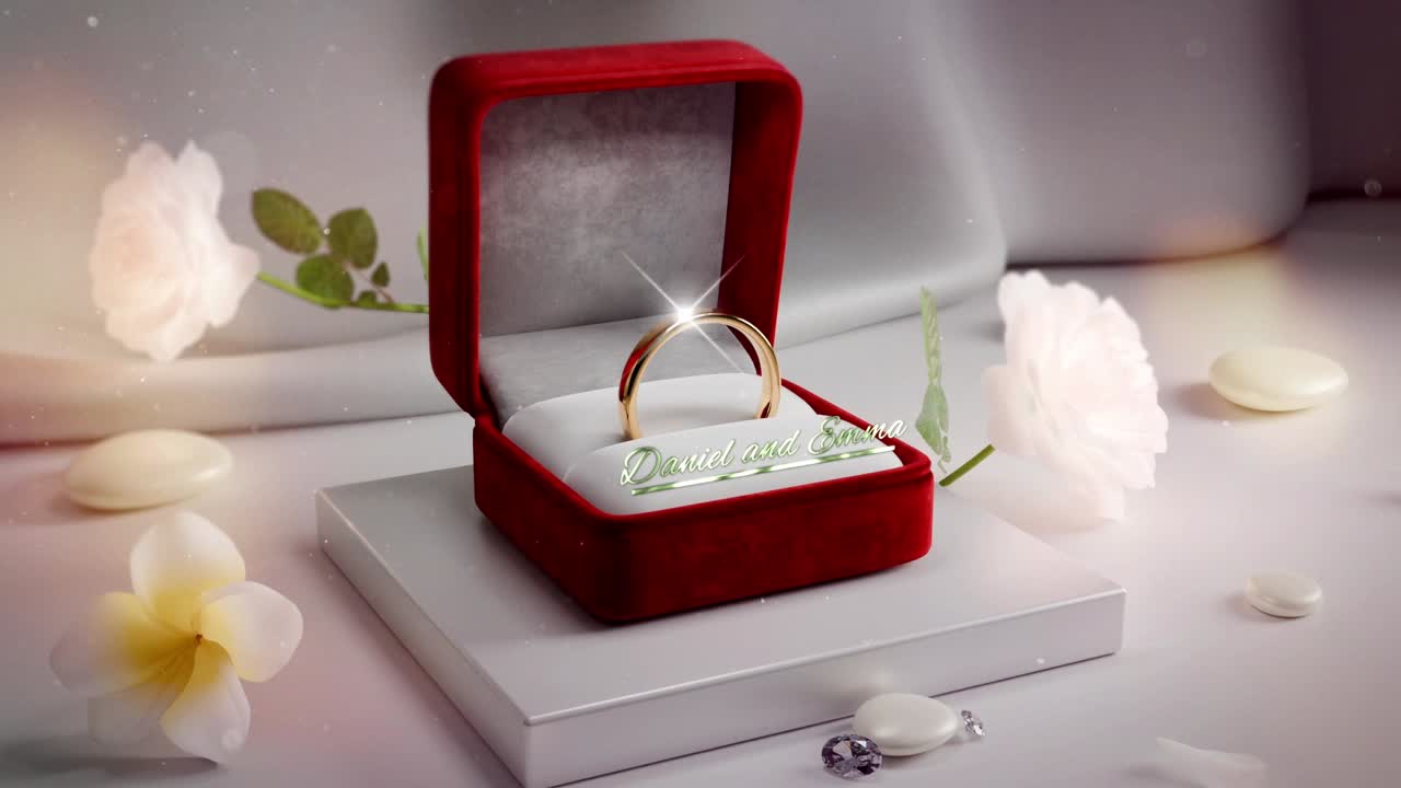 En moderne animasjonsgrafikkmal designet for videoinnhold med gifteringer