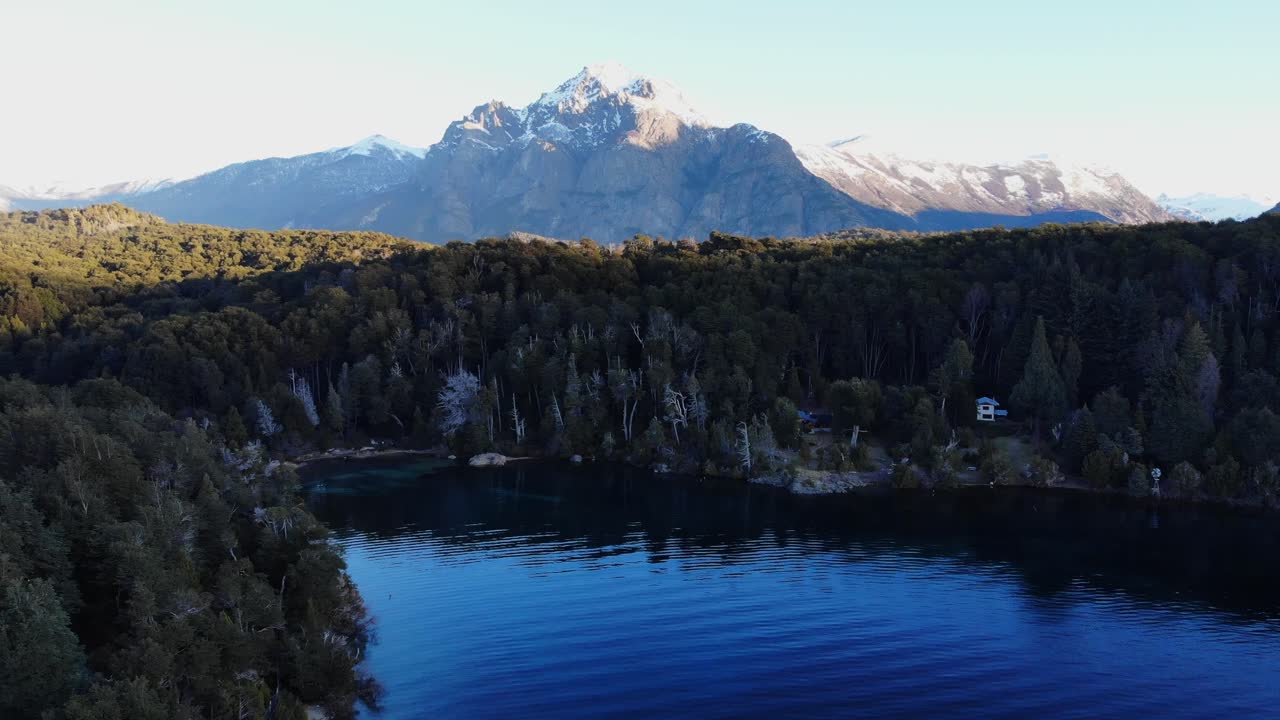 아르헨티나 의 리오 네그로 의 원시 풍경