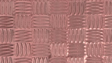 rose gold foil background. gold texture 3d rendering loop 4k