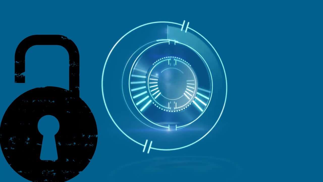 ⁇ 락 위의 로딩 서클의 애니메이션