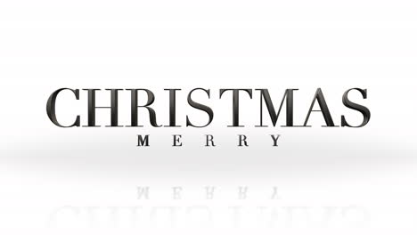 Elegance-style-Merry-Christmas-text-on-white-gradient