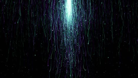 particles violet green event game trailer titles cinematic concert stage background loop