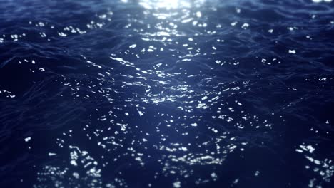 peaceful and calm ocean waves. seamless loop