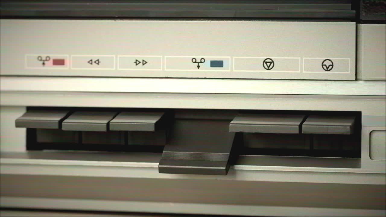 Vintage VCR Controls