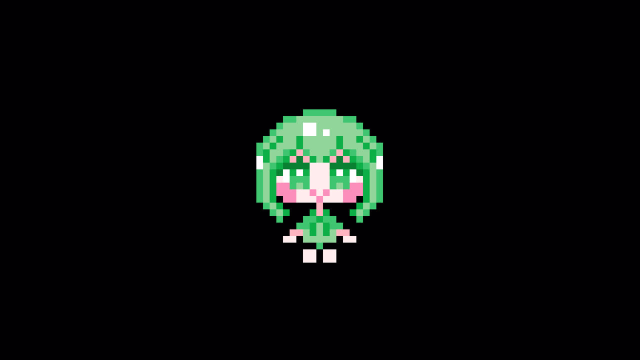 Pixel girl 01 sitting Looping animation. 1080p (5).mov