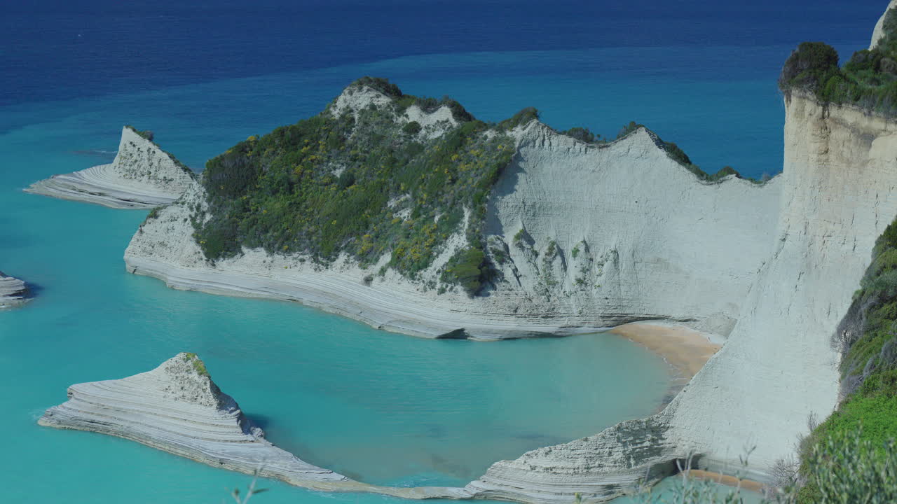 그리스의 코르푸에 있는 케이프 드라스티스