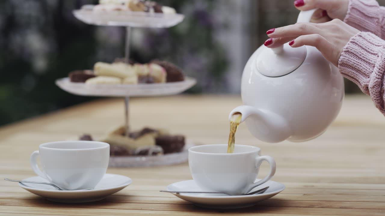 I love tea parties filled with delicious snacks