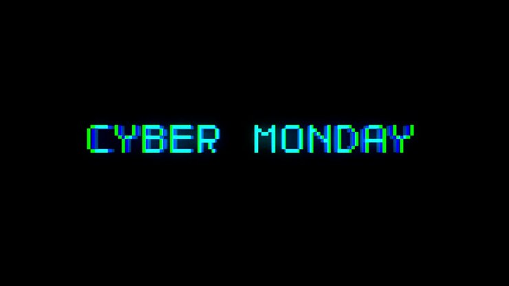 Follow text with bad signal. Glitch effect