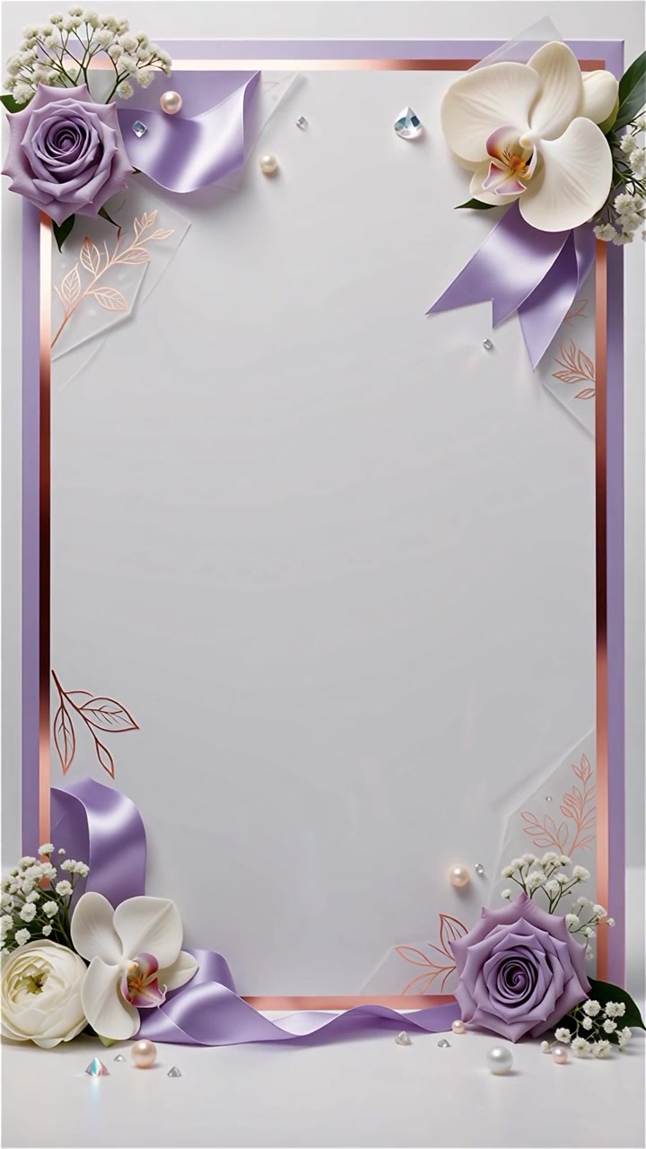 Sfondo per invito di matrimonio di lusso minimalista