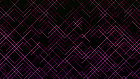art deco patrón rosa fondo con formas de diamante. patrones geométricos sin costuras. diseño gráfico geométrico abstracto patrón de impresión. textura de art deco vintage. bucle sin costuras vj animación de 4k uhd