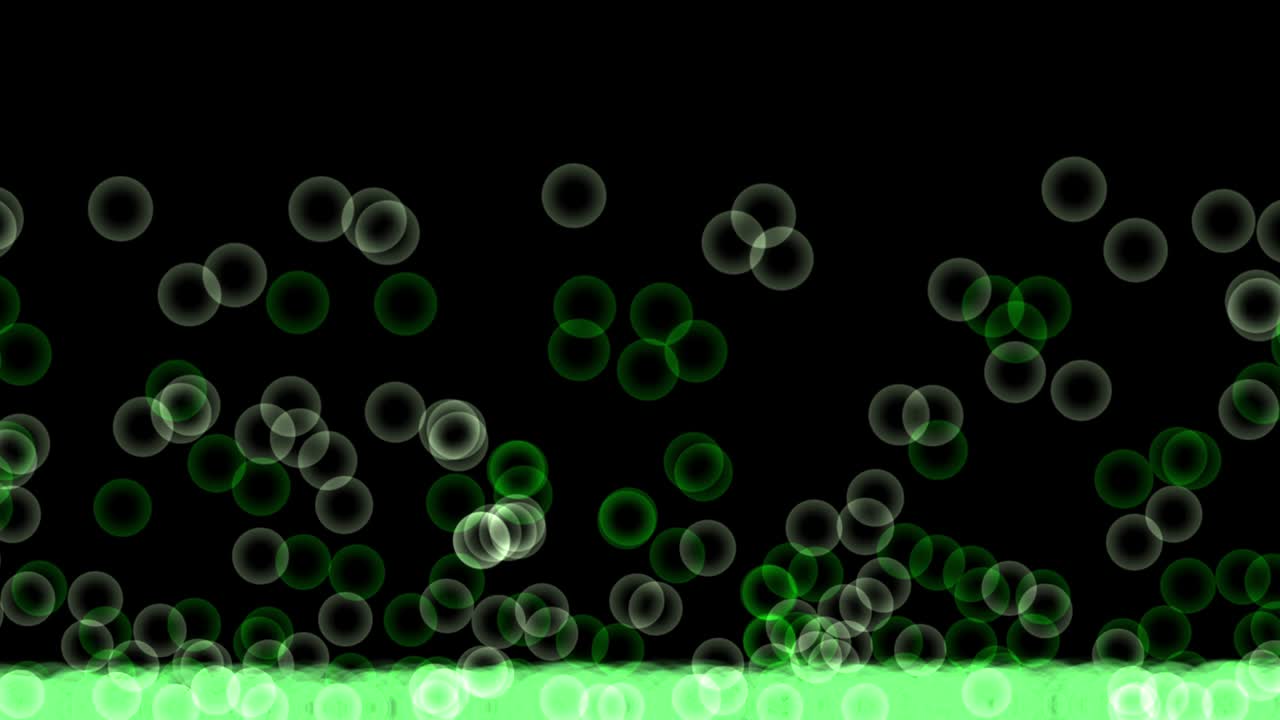 원의 크기가 줄어들면서 숫자가 늘어납니다.