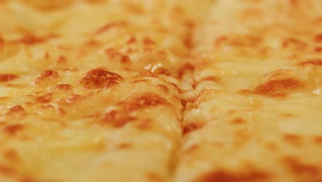 close-up of a khachapuri