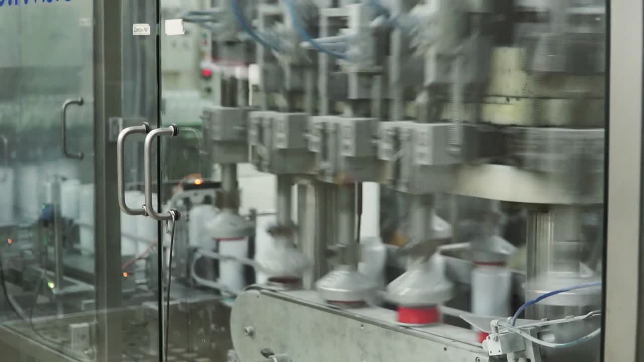 Automated Production Line for Filling and Packaging