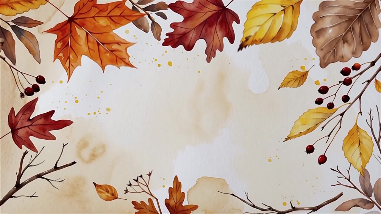Fondo de otoño