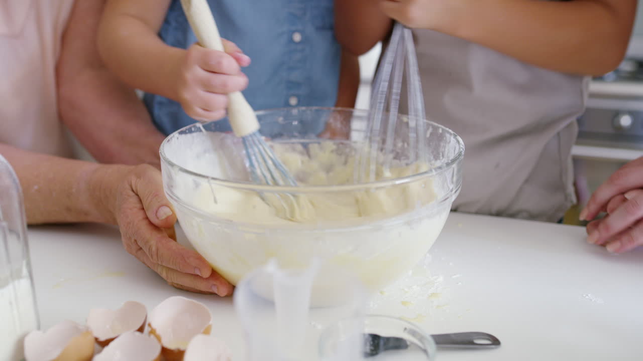 They're on whisking duty