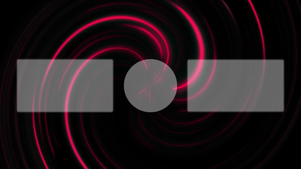 vórtice de neón tarjeta de finalización pantalla de finalización gráficos de movimiento